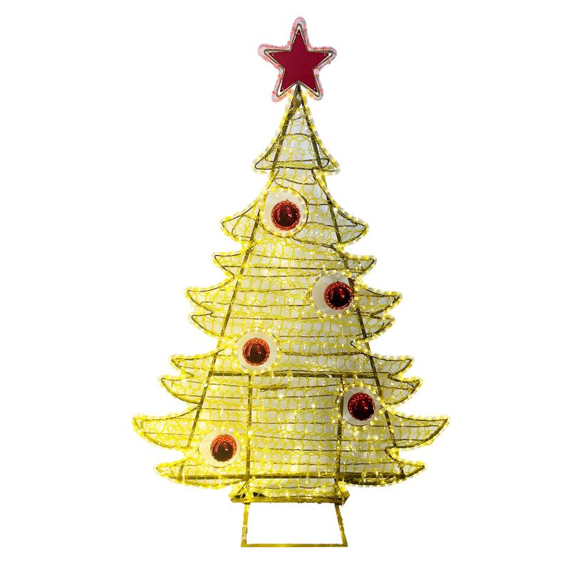 Vánoční dekorace Strom s koulemi - ML01