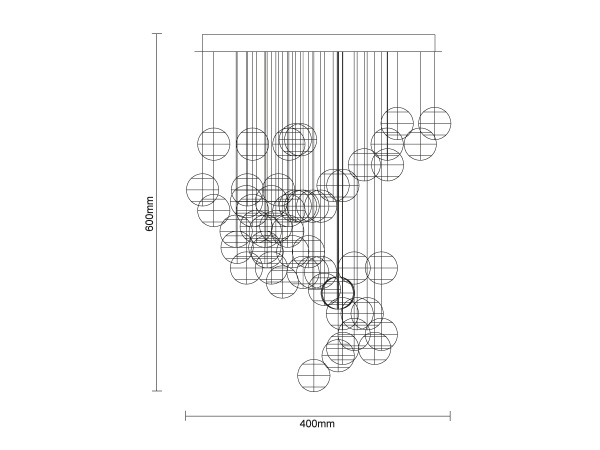 Křišťálový lustr AVARA - N3030 6