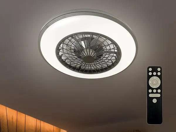 LED svítidlo OPAL + stropní ventilátor + dálkový ovladač 48W - LCL6341 1