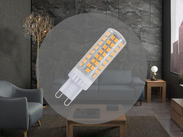 LED žárovka 7W - G9 / SMD / 6000K - ZLS606C