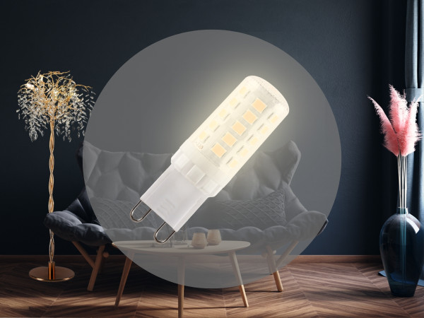 LED žárovka 3,9W - G9 / SMD / 2800K - ZLS614 1