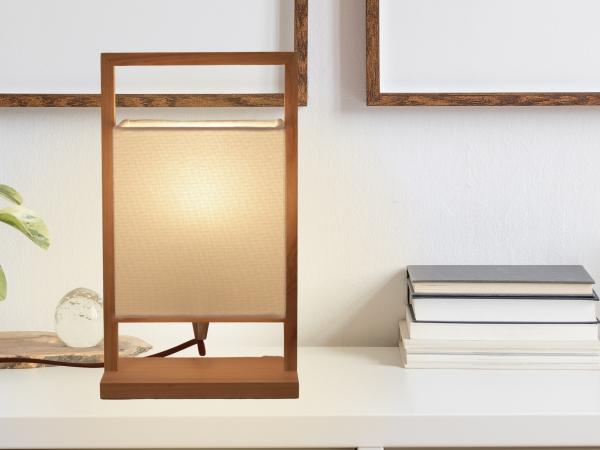 Designová stolní lampa z masivního dřeva E27 / 60W - WRE181 1