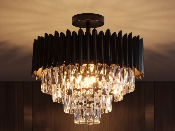 Křišťálový stropní lustr CARLOS - N2300 1