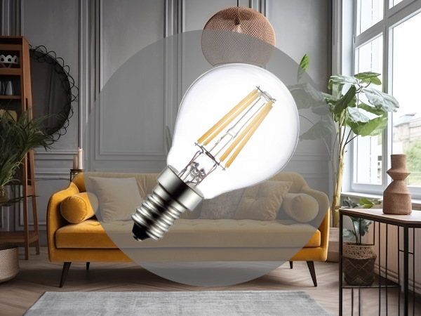 LED žárovka 6W - G45 / E14 / SMD / 4000K - ZLF823 1