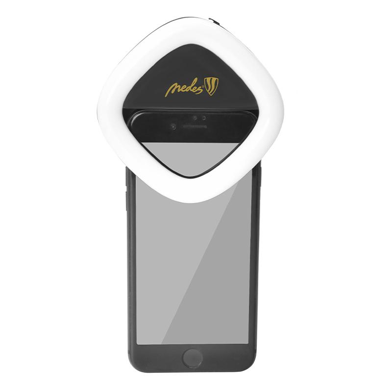 Nabíjecí LED selfie + zrcadlo + Powerbank - ML02R