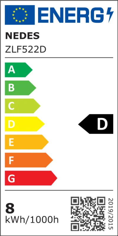 LED žárovka / filament 7,5W - A60 / E27 / 4000K - ZLF522D