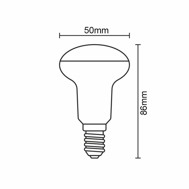 LED žárovka 6W - R50 / E14 / SMD / 4000K - ZLS225 3