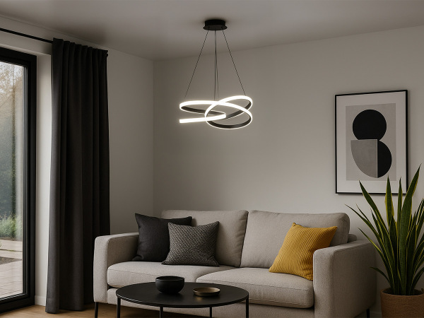 LED závěsné svítidlo s dálkovým ovladačem 90W - TA2307/B 1