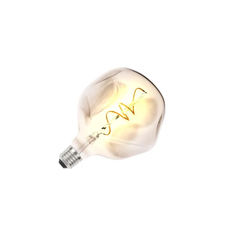LED Filament BUMPED 4W SMOKE - G125 / E27 / 2000K - ZSF118
