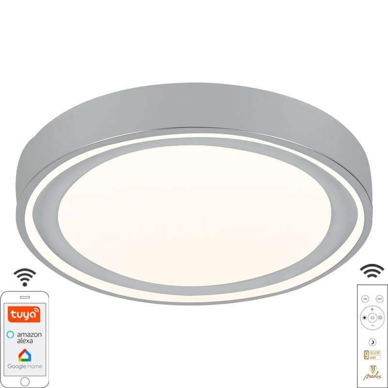 LED stropní svítidlo OPAL + dálkové ovládání + Wifi 48W - LC902SS