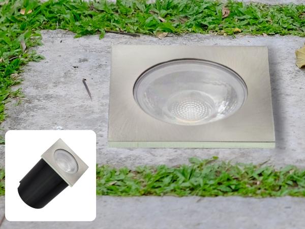 LED podlahové svítidlo 4W / IP67 GL511 / 2800K - LGL514S