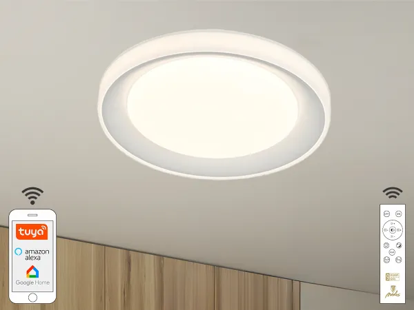 LED svítidlo OPAL RGB + CCT + dálkový ovladač + Wifi 24W - LC951U 1