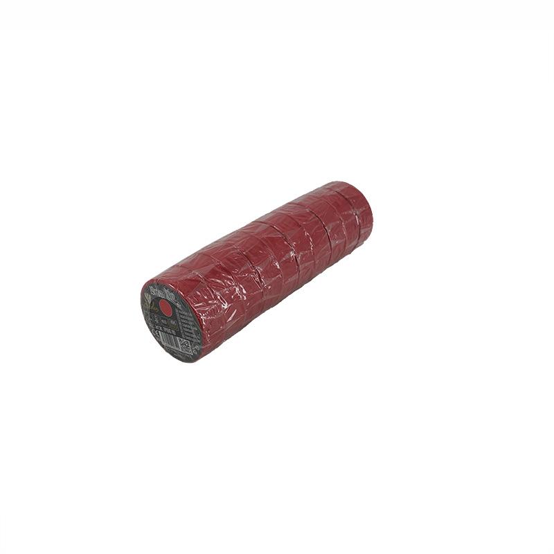 Izolační páska 19mm/10m červená -TP1910/RD