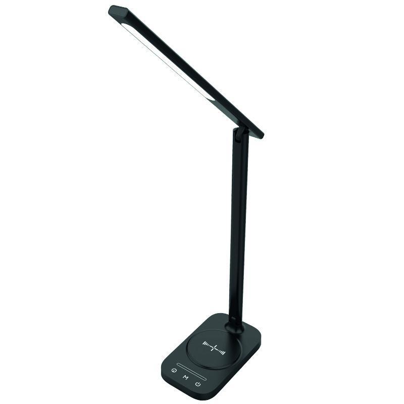 LED lampa JENY stmívatelná s časovačem, bezdrátovým nabíjením a USB 8W - DL4305/B 2