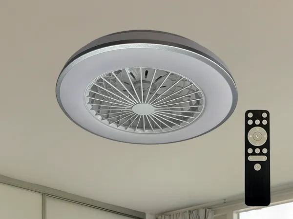 LED svítidlo OPAL + stropní ventilátor + dálkový ovladač 48W - LCL6343