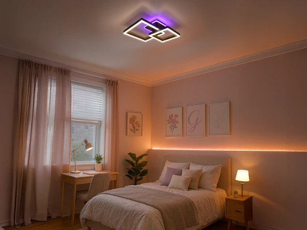 LED stropní svítidlo s dálkovým ovladačem 75W - TA1340/B 1