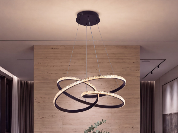 Závěsné LED svítidlo + dálkové ovládání 80 W – J4389/B