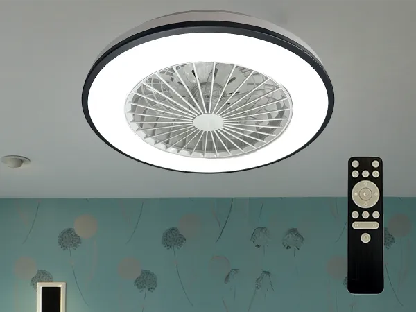 LED svítidlo OPAL + stropní ventilátor + dálkový ovladač 48W - LCL6344 1