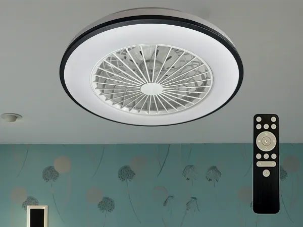 LED svítidlo OPAL + stropní ventilátor + dálkový ovladač 48W - LCL6344