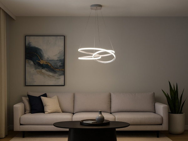 LED závěsné svítidlo s dálkovým ovladačem 90W - TA2307/W 1