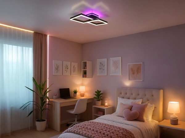 LED stropní svítidlo s dálkovým ovladačem 75W - TA1340/B 2