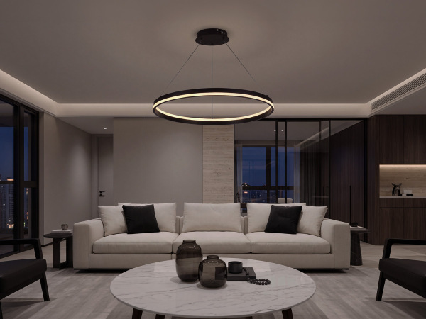 Závěsné LED svítidlo + dálkové ovládání 80 W – J4393/B 1