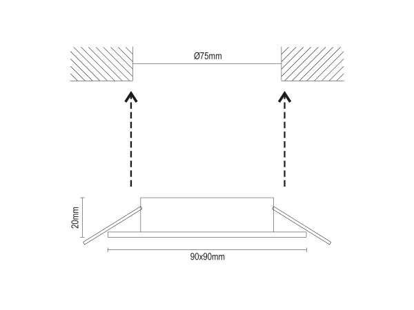 Rámeček pro GU10 - SR008 5