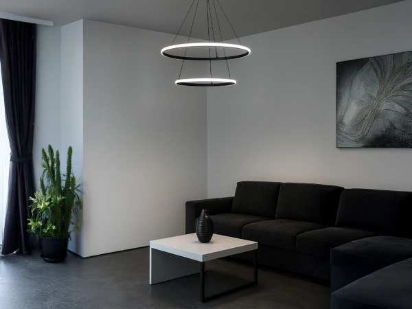 LED závěsné svítidlo s dálkovým ovladačem 55W - TB2301/B 1