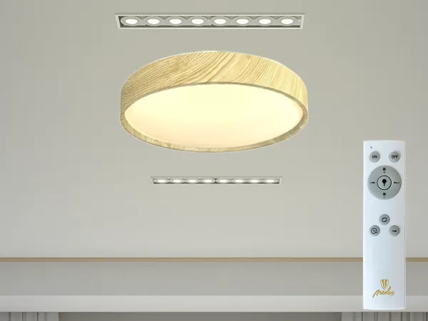 LED svítidlo OPAL + dálkový ovladač 36W - LCL534LW 1