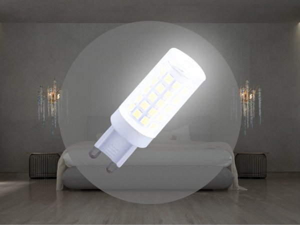 LED žárovka 4,6W - G9 / SMD / 4000K - ZLS625 1