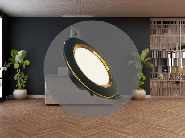 LED svítidlo 7,5W 4000K / SMD / BK-G - LDL321BG