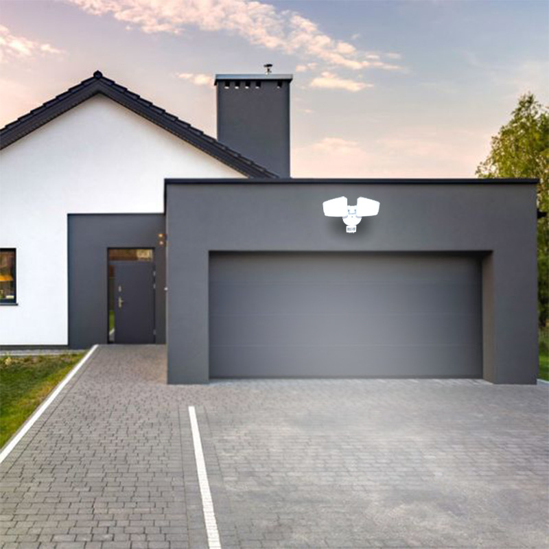 Venkovní bílý LED reflektor s PIR čidlem 24W/3000K/4000K/6000K - LFX125 4