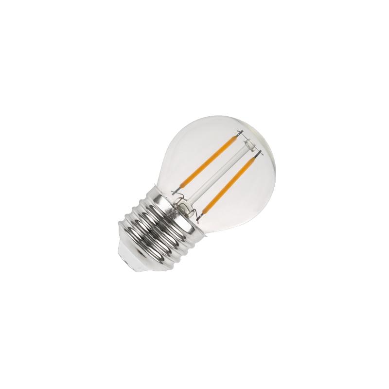 LED žárovka / filament 2W - G45 / E27 / 3000K - ZLF815