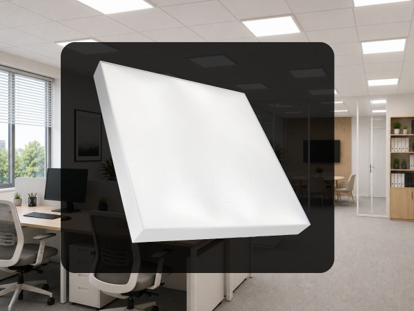 LED podhledový stropní panel 40W / 600x600 / CCT / WH / UGR19 - PL531