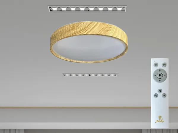 LED svítidlo OPAL + dálkový ovladač 36W - LCL534LW