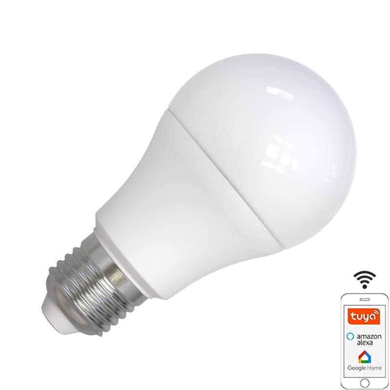 LED žárovka WIFI 9W - A60 / E27 / CCT + RGB - ZLS532W