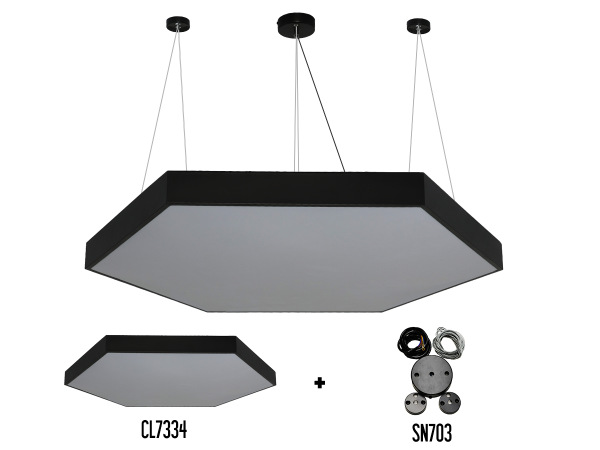 LED stropní svítidlo 240W - CL7334 5