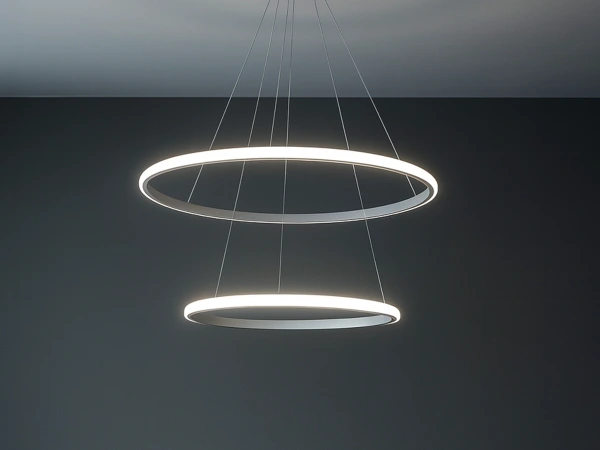 LED závěsné svítidlo s dálkovým ovladačem 55W - TB2301/W