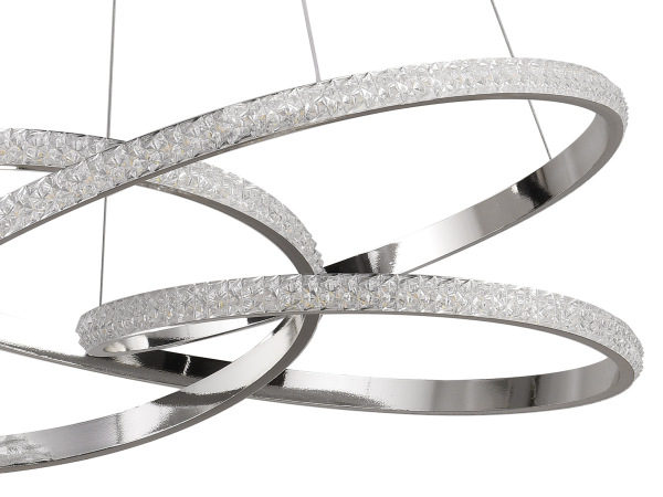 Závěsné LED svítidlo + dálkové ovládání 80 W – J4389/CH 6