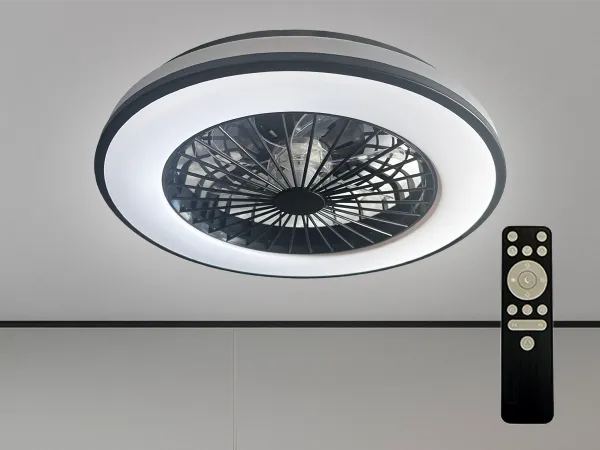 LED svítidlo OPAL + stropní ventilátor + dálkový ovladač 48W - LCL6346 1