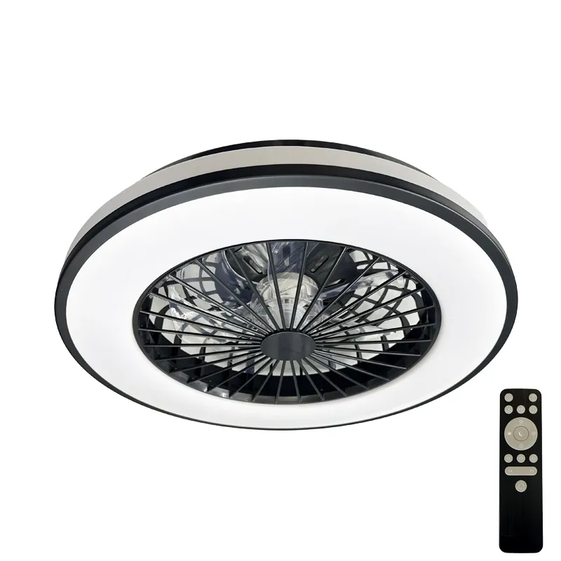 LED svítidlo OPAL + stropní ventilátor + dálkový ovladač 48W - LCL6346