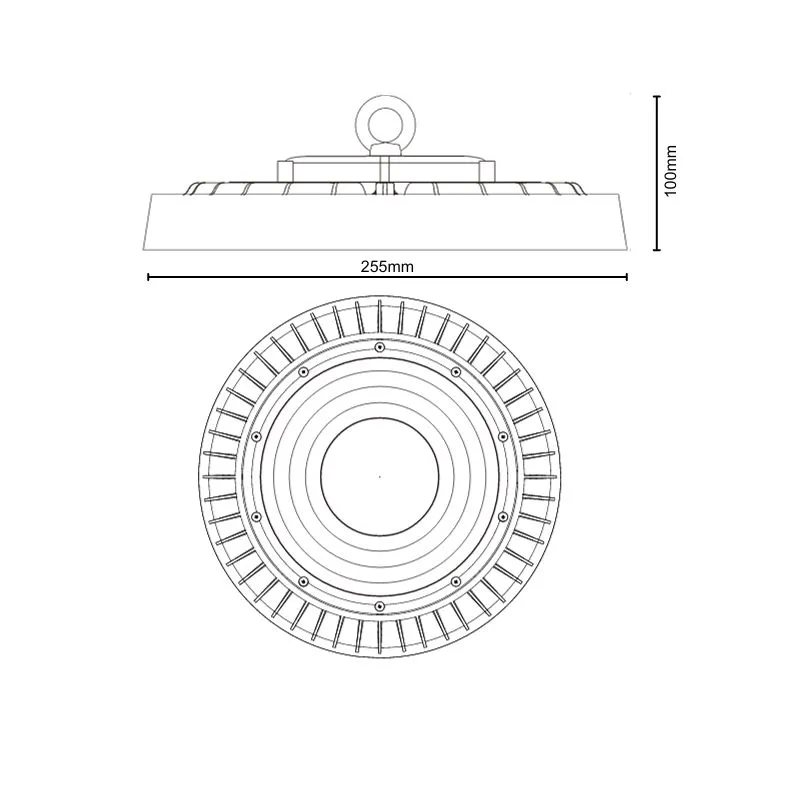 LED svítidlo UFO 100W / IP65 / 5000K - LU421