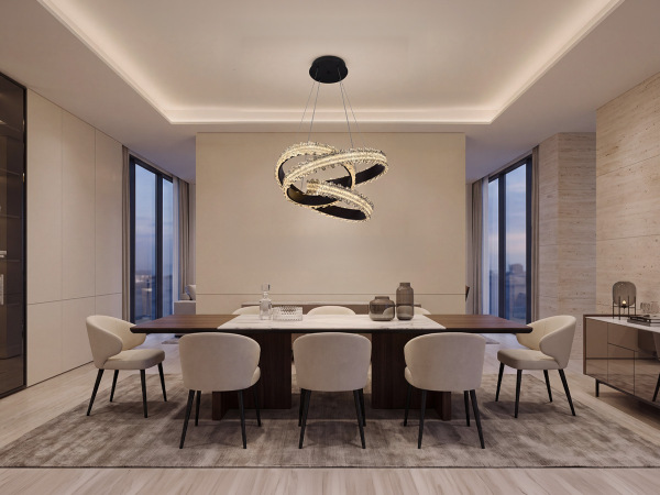 Závěsné LED svítidlo + dálkové ovládání 160 W – J4394/B 1