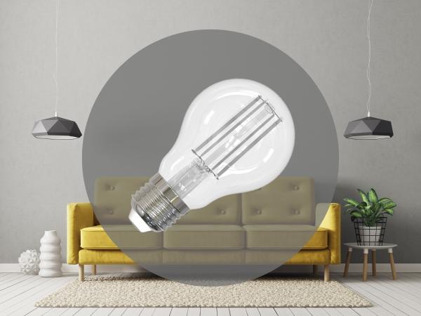 LED Filament BÍLÝ 13W - A60 / E27 / 3000K - ZWF103