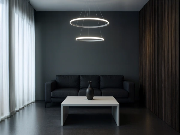 LED závěsné svítidlo s dálkovým ovladačem 55W - TB2301/W 1