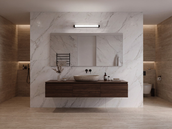 LED koupelnové svítidlo 15W / IP44 / 600 / 4000 K – LNL7121/BK 1