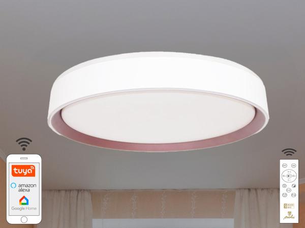 LED svítidlo OPAL + dálkový ovladač + Wifi 48W - LC902M