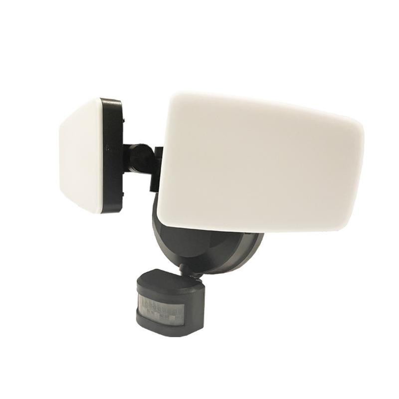 Venkovní černý LED reflektor s PIR čidlem 24W/3000K/4000K/6000K - LFX025 10