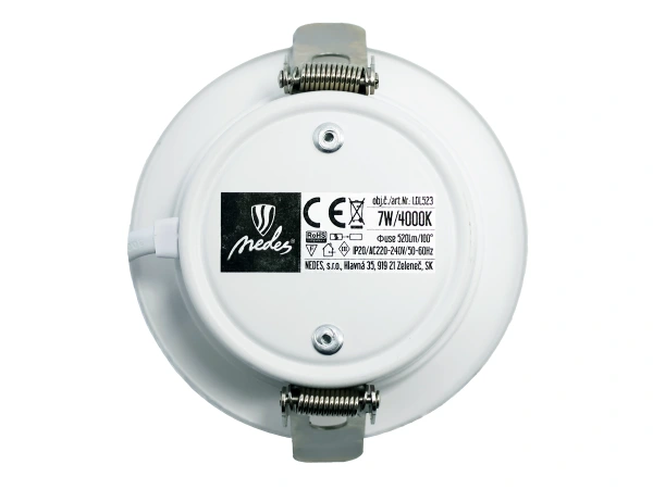 LED svítidlo 7W / IP20 / 4000K - LDL523 3