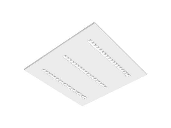 LED stropní panel 36W / 595x595 / SMD / 4000K / WH / UGR16 - PL122 4
